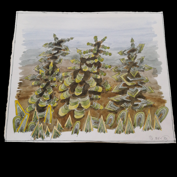 J. L.  Jacobsen- akvarel