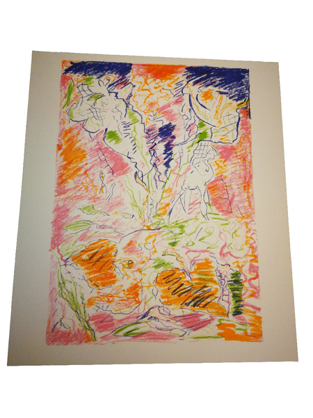 Ubekendt kunstner - litografi