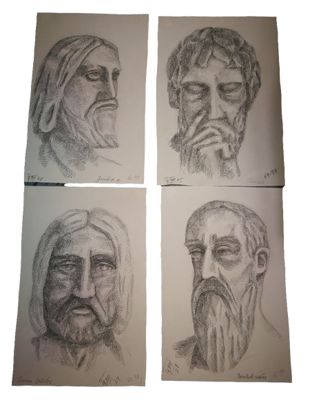 J. L. Jacobsen - stregtegning