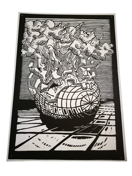 Torben Fingal - linoleumssnit