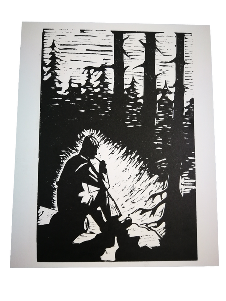 Sven Ivar Eriksson - linoleumssnit