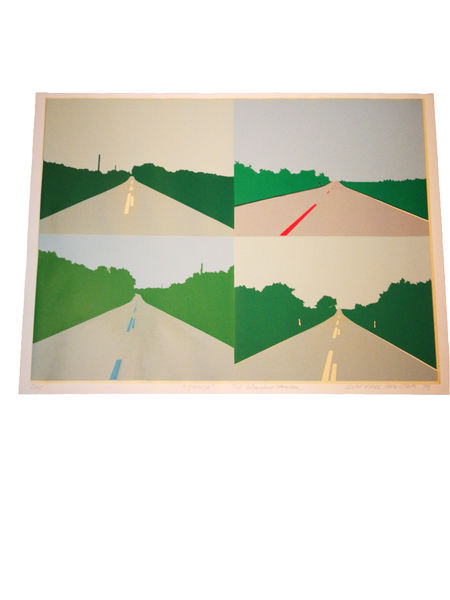 Bent Karl Jacobsen - litografi