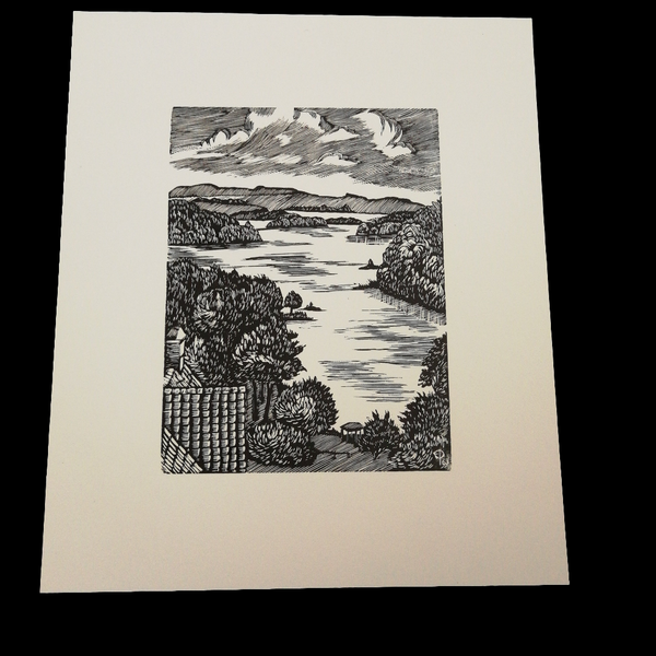 Edmund Peter - trægravure