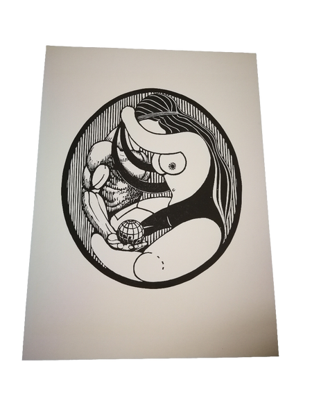 Torben Fingal - linoleumssnit