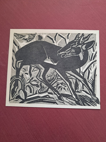 Axel Salto - træsnit