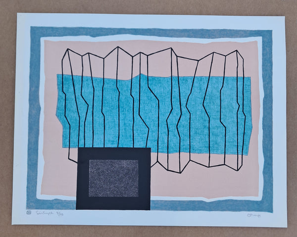 Bengt Orup - Litografi