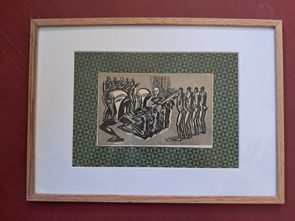 Axel Salto - træsnit