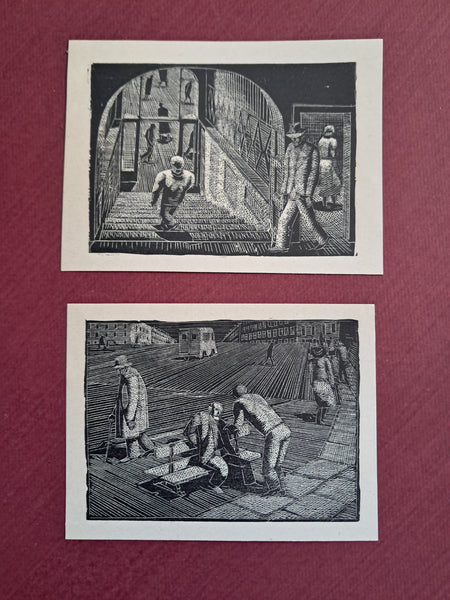 To Træsnit  - Palle Nielsen