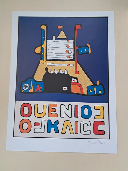 Egon Fischer- signeret Plakat