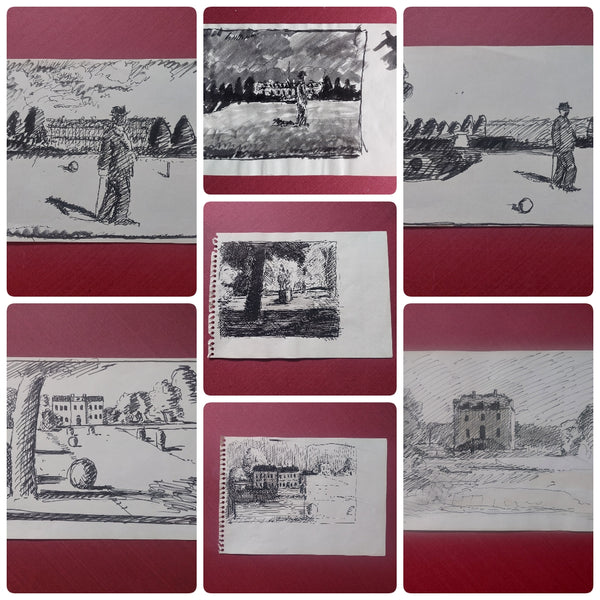 Hans Henrik Lerfeldt  - skitser