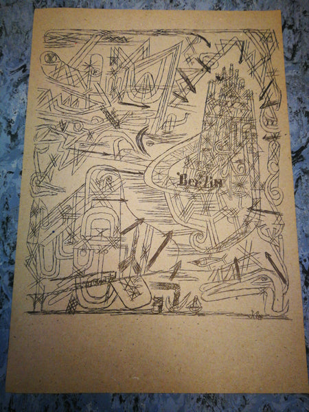 Paul Klee - litografisk tryk